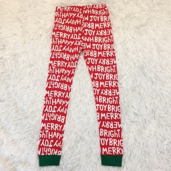 Carter's Infant & Toddler Girls Red Happy Merry Joy Christmas Pajamas 10/10 A - Picture 11 of 12